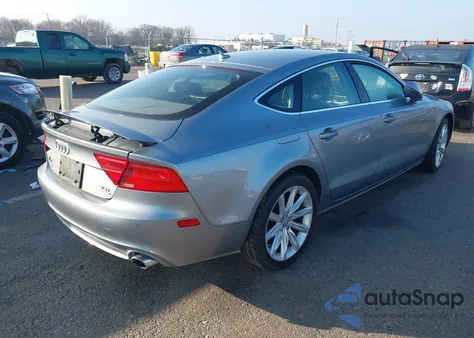 2012 Audi A7 Premium from USA, damaged, VIN WAUSGAFC2CN002705